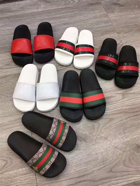 gucci slide sandals replica|gucci slides are they real.